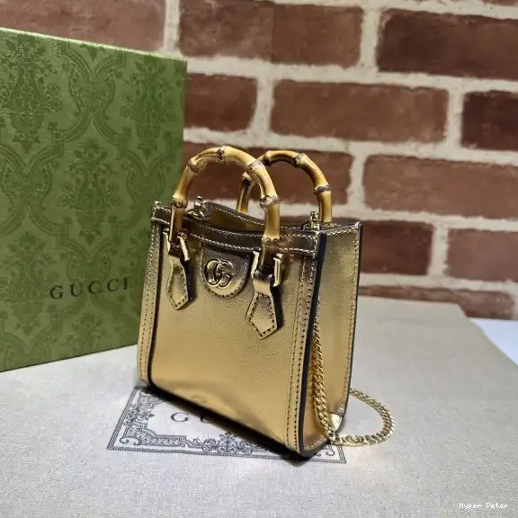 Hyperpeter DIANA BAG-12*12.5*6CM GUCCI MINI SUPER 0605